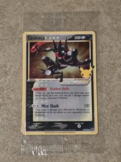 [ SEALED ] Greninja Gold Star SWSH144 SWSH Promo Holo Pokemon Card - Image 1
