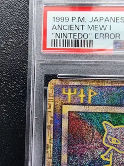 PSA 10 Pokemon Card 1999 Ancient Mew I Nintedo Error Holo Movie Promo From Japan - Image 4