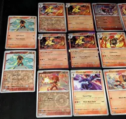 Charcadet Ceruledge Armarouge Pokemon TCG Mixed 14 Card Lot - Image 4
