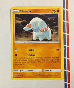 Phanpy 72/168 - NM - Celestial Storm Sun Moon Pokemon Card - Image 1