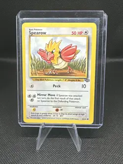 Pokemon TCG Jungle Spearow Card 62/64 - Image 1