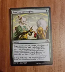 MTG Tamiyo's Safekeeping- ENG - Non-Foil - NM - Kamigawa Neon Dynasty - Image 1