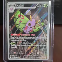 Pokemon Dustox 220/217 Holo 140 HP 100 Attack Stage 2 TCG Card - Image 1