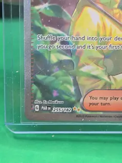 Pokemon Parasol Lady HOLO Full Art 255/182 - SV04 Paradox Rift - Image 5