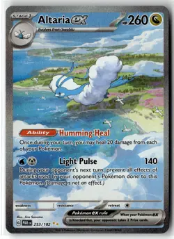 Altaria ex ⭐ 253/182 Holo Special Illustration Rare Paradox Rift Pokemon NM - Image 1