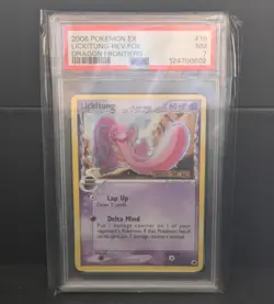 Pokemon Lickitung #19 - Reverse Holo Rare Stamped - Dragon Frontiers PSA 7 NM - Image 1