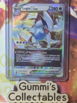 Pokemon TCG Lugia VSTAR Silver Tempest 139/195 Holo Ultra Rare - Image 1