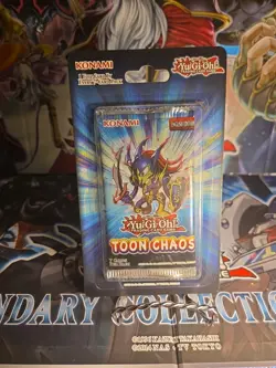 Yugioh Toon Chaos Blister Pack Sealed TCG Trading Card Game - Image 1