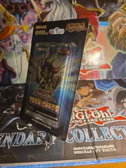 Yugioh Toon Chaos Blister Pack Sealed TCG Trading Card Game - Image 3