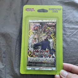 Konami Yu-Gi-Oh! Invasion Of Chaos Blister Pack Sealed 9-Cards Brand New - Image 1