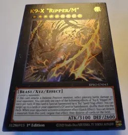 Yu-Gi-Oh! (3X) - K9-X "Ripper/M" BPRO-EN043 Burst Protocol 1st Edition Near Mint - Image 4