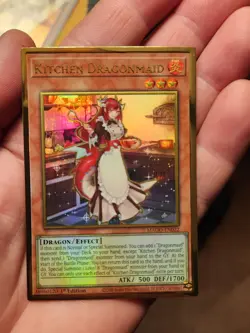 Yugioh Kitchen Dragonmaid 1st Edition Premium Gold Rare MAGO-EN022 - Image 1