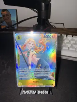 Nami EB03-053 Super Rare Extra Booster Heroines Edition One Piece Card English 2 - Image 1