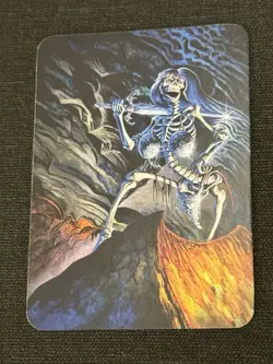 Sorcery Gothic Skeleton FOIL Promo Card Near Mint Alpha Investments Exclusive - Image 2