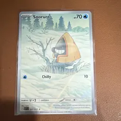 Pokemon Snorunt 227/217 2026 Rare Basic Ice HP 70 Pokemon TCG Card - Image 1