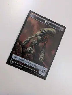 MTG - Construct (Ripple Foil)/Myr Token- Commander: Modern Horizons 3 NM/M Cond - Image 3