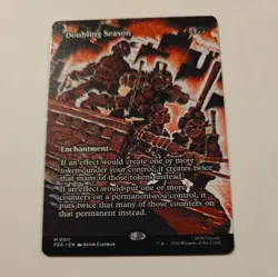 Doubling Season (Borderless) 0011 - PZA TMNT NM MTG - Ships now! - Image 1