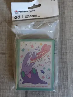 65 We're Goomy Pokemon Center Trading Card Sleeves Factory Sealed NEW 2025 - Image 1