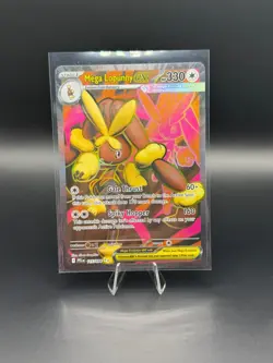 Pokemon TCG | Mega Lopunny ex 115/094 Me02 Phantasmal Flames Holo Pack Fresh NM+ - Image 1