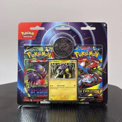 Pokemon TCG Raikou 2 Pack Blister Mega Evolution & Phantasmal Flames - Image 1