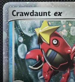 Pokemon Crawdaunt ex 99/110 – EX Holon Phantoms 2006 – Holo – LP - Image 3