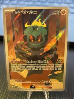 Marshadow 146/132 Illustration Rare - Mega Evolution Pokemon TCG NM - Image 1