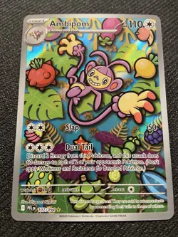 Ambipom - 107/094 - Illustration Rare - ME02: Phantasmal Flames - Pokemon - PFL - Image 3