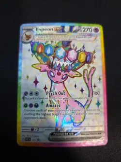 Pokemon SV Scarlet & Violet Espeon ex SVP 175 Full Art Promo NM - Image 1