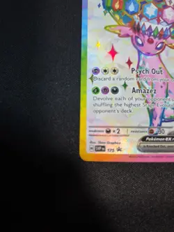Pokemon SV Scarlet & Violet Espeon ex SVP 175 Full Art Promo NM - Image 3