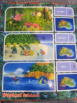 Vintage Pokemon Southern Islands Collection BINDER ONLY, English WOTC O-RING - Image 4