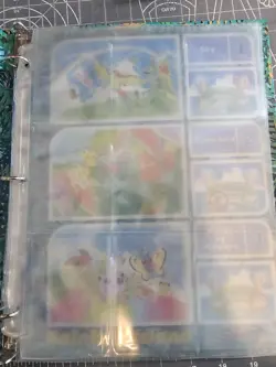 Vintage Pokemon Southern Islands Collection BINDER ONLY, English WOTC O-RING - Image 5