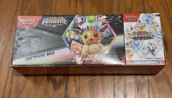Pokemon Prismatic Evolutions Surprise Box and Booster Bundle 2-Pack - Sealed - Image 1