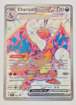 Charizard ex 56 Black Star Promo Premium Collection Scarlet Violet Pokemon 2023 - Image 1