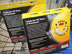 Pokemon TCG 30th Anniversary Collection Box SET Of 2Pokemon Day 2026 - Image 2