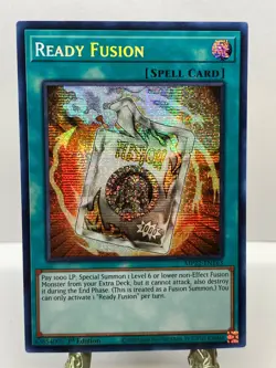 Ready Fusion MP22-EN163 2022 Tin of the Pharaoh's Gods Yu-Gi-Oh SECRET RARE - Image 1