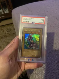 Yu-Gi-Oh! 2002 SDK #001 Blue-Eyes White Dragon PSA 6 EX-MT & Dark Magician PSA 5 - Image 3