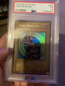 Yu-Gi-Oh! 2002 SDK #001 Blue-Eyes White Dragon PSA 6 EX-MT & Dark Magician PSA 5 - Image 4