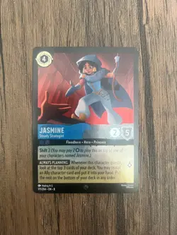 FOIL Jasmine - Steady Strategist (171/204) [Reign of Jafar] Disney Lorcana Card - Image 1