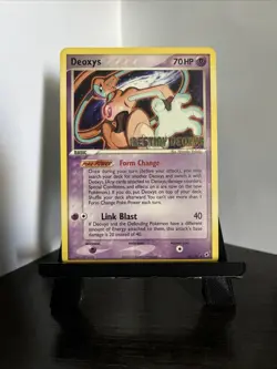 Pokemon Card MP 3rd Gen Stamped Promo Destiny Deoxys Rare Deoxys 16/107 - Image 1