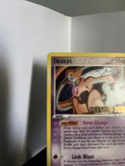 Pokemon Card MP 3rd Gen Stamped Promo Destiny Deoxys Rare Deoxys 16/107 - Image 2