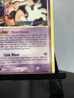 Pokemon Card MP 3rd Gen Stamped Promo Destiny Deoxys Rare Deoxys 16/107 - Image 4