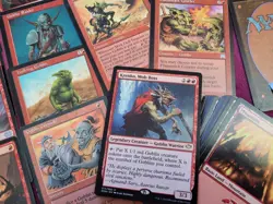 Krenko Mob Boss ***GOBLINS*** TRIBAL Custom COMMANDER MAGIC DECK 100 MTG Cards - Image 1