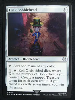 Luck Bobblehead - PIP - Mtg Card #3G2 - Image 1