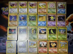 Lot of 200 Vintage Pokemon Cards English WOTC Non-Holo LP-MP - Image 2