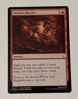 MTG WRENN'S RESOLVE - March of the Machine LP - Image 1
