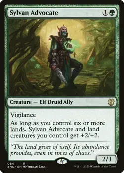 Sylvan Advocate [Zendikar Rising Commander] Magic MTG - Image 1