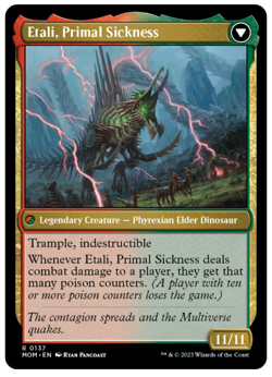1x Etali, Primal Conqueror March of the Machine NM MTG - Image 2
