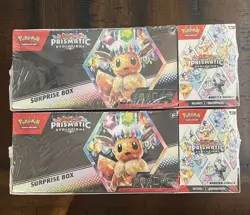 Sam’s Club Pokemon Prismatic Evolutions Surprise Box & Booster Bundle Box X2 - Image 1