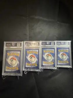 4 PSA GRADED 9’s Pokemon Zekrom, Eevee, Vaporeon, Flareon * ALL BRILLIANT STARS* - Image 2