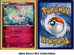 2016 Pokemon, XY Trainer Kit: Sylveon & Noivern, #30/30 Sylveon, Holo - Image 1
